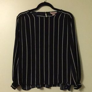 H&M Pin Stripe Blouse